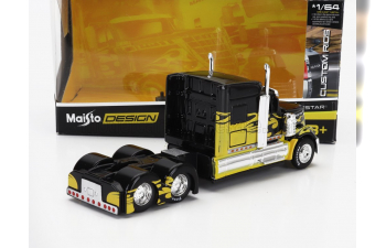 INTERNATIONAL Lonestar Tractor Truck 3-assi (2010), Black Yellow