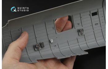 3D Декаль интерьера кабины B-24D/B-24J Liberator: носовой, центральный и задний отсеки (Hobby Boss)