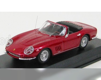 FERRARI 275 Gtb Spider - Personal Car Steve Mcqueen 1960 - Tv Series, Red Met