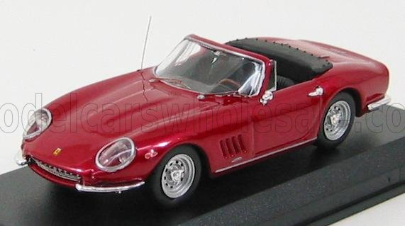 FERRARI 275 Gtb Spider - Personal Car Steve Mcqueen 1960 - Tv Series, Red Met