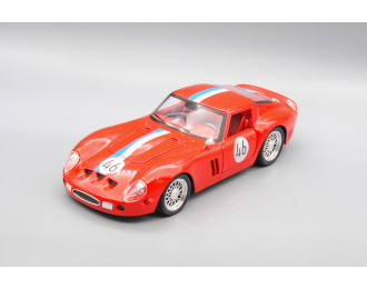 FERRARI 250 GTO 1962, красный, 21 см.