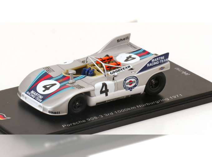 PORSCHE 908-3 No 4 1000km Nuerburgring, van Lennep/Marko (1971)