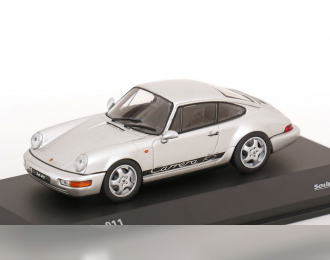 PORSCHE 911 (964) RS Coupe (1994), silver