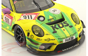 PORSCHE 911 (991 II) GT3 R #911 "Grello" Manthey-Racing 24h Nuerburgring Matteo Cairoli, Kévin Estre, Michael Christensen (2021)