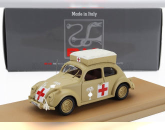 VOLKSWAGEN Beetle Kafer Maggiolino Ambulance Africa Korps (1941), Military Sand