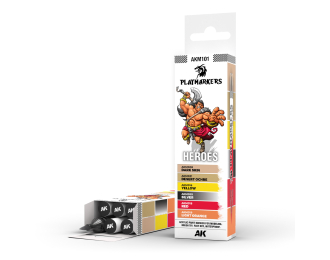 Набор акриловых маркеров PLAYMARKER - Герои / HEROES – PLAYMARKER SET