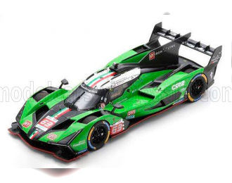 LAMBORGHINI Sc63 3.8l V8 Turbo Team Lamborghini Iron Lynx №63 24h Le Mans (2024) Daniil Kvyat - Mirko Bortolotti - Edoardo Mortara, Green White Black