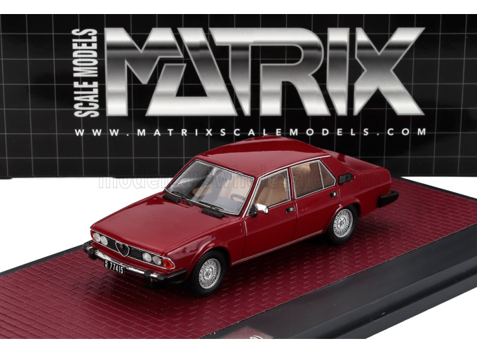 ALFA ROMEO Alfa 6 2.5i (t119) (1979), red