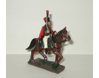 Фигурка Рядовой полка конных егерей Императорской Старой гвардии. 1805-1814 г.