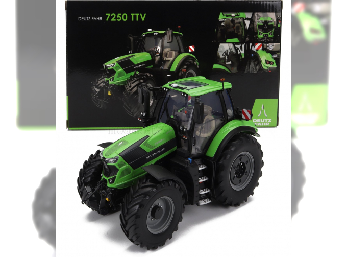 DEUTZ-FAHR 7250 Ttv Tractor (2018), Green Black