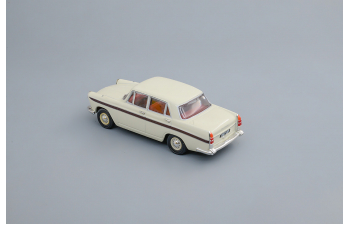 AUSTIN A60 Cambridge, Snowberry White / Mroon