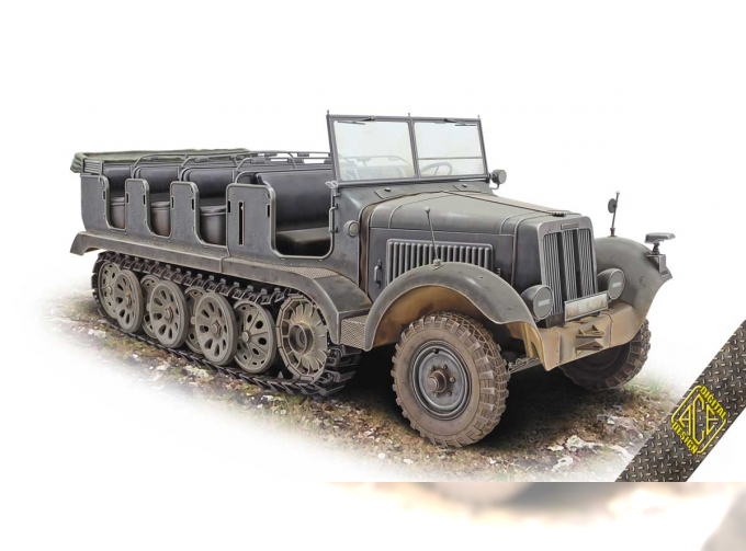 Сборная модель Полугусеничный тягач Zugkraftwagen 5t Sd.Kfz. 6 Pionier