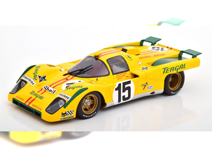 FERRARI 512 M TEAM ESCUDERIA MONTJUICH №15 24h LE MANS N.VACCARELLA - J.JUNCADELLA (1971)