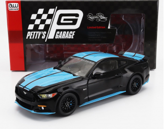 FORD Mustang 5.0 Gt Coupe Custom Petty's Garage (2015), Black Blue