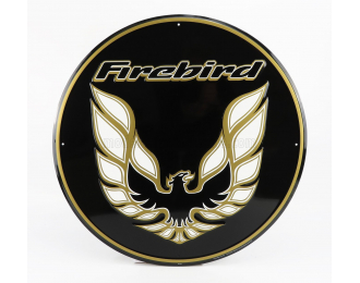 ACCESSORIES Metal Round Plate - Firebird Gm, Black Gold White