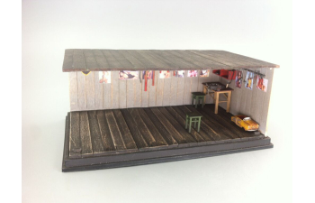 Диорама Гараж