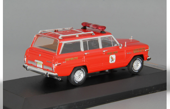 JEEP WAGONEER 4х4 Lakes Fire (1989), red