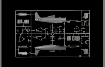 Сборная модель MACCHI Mc.202 Folgore Airplane Wwii Italia Military (decal Per 8 Versioni) 1940