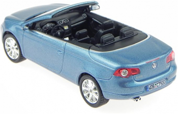 VOLKSWAGEN Eos V6 Cabriolet (2006), голубой металлик