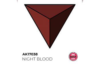 Краска акриловая QUICK GEN - Ночная кровь / NIGHT BLOOD, 18мл