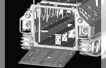 Сборная модель БТР LVTP-7 Landing Vehicle Tracked-Personnel