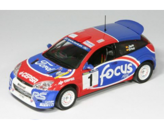 FORD Focus WRC Txus Jaio - Lucas Cruz Rallye de Cangas del Narcea (2002), blue