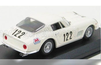 FERRARI 275 Gtb/4 N 122 Targa Florio 1967 Starrabba - Orlando, White