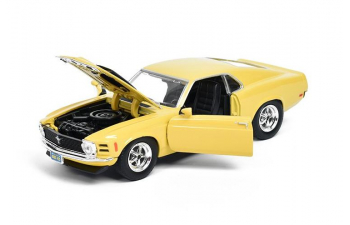 FORD Mustang Boss 429 (1970), yellow