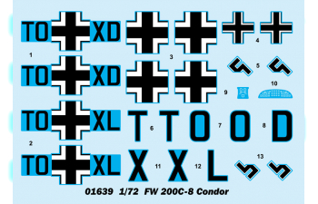 Сборная модель Самолет FW200 C-8 Кондор