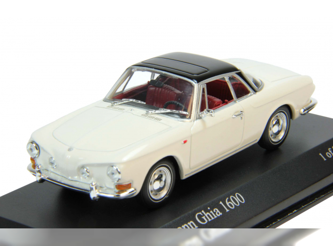 VOLKSWAGEN Karmann Ghia 1600 (1966), white / black