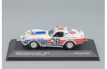 CHEVROLET Corvette #28 1972, white 