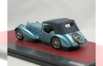 BUGATTI T57SC Sports Tourer Vanden Plas #57541 (закрытый) 1938 Metallic Light Blue