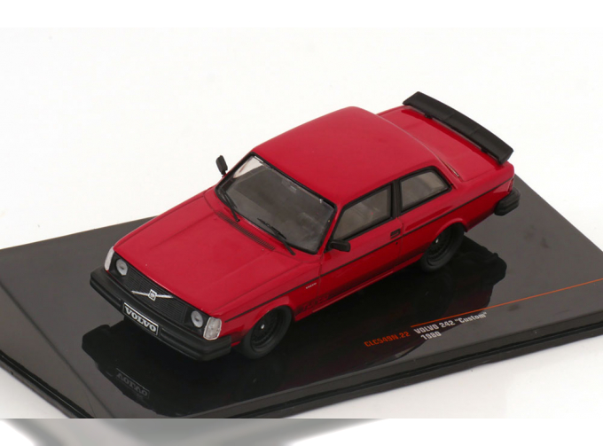 VOLVO 242 Custom (1980), red