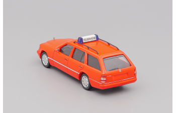 MERCEDES-BENZ W124 E320, red