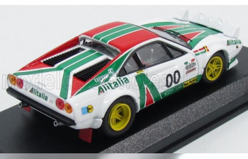 FERRARI 308 Gtb Gr.4 Team Makela Auto Tuning Alitalia №00 Rally Kannus Finland (1980), White Green Red