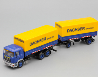 MAN Dachser Spedition, blue / yellow