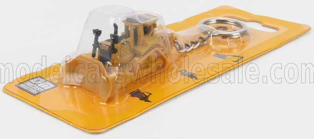 CATERPILLAR Portachiavi - Keyring Catd8t Ruspa Cingolata - Scraper Type Tractor - Cm.5, Yellow Black