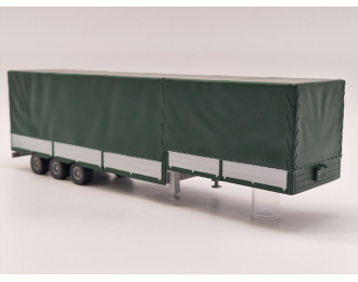 Полуприцеп, зеленый
