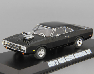 DODGE Charger R/T Blown Engine Dom`s из к/ф "Форсаж" (1970), black