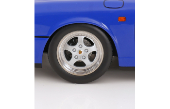 PORSCHE 911 (964) RS with Speedline rims (1992), blue