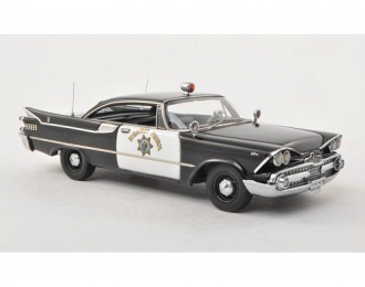 DODGE Customs Royal Lancer Coupe California Highway Patrol (1959), black