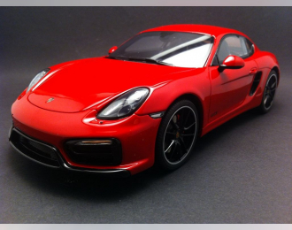 PORSCHE Cayman GTS, red