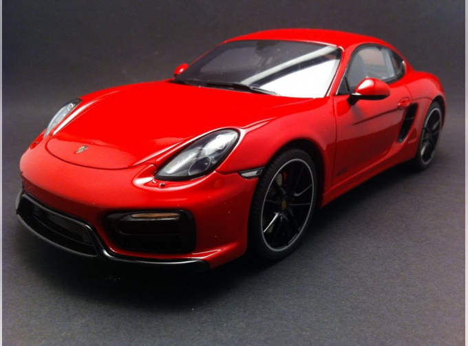 PORSCHE Cayman GTS, red