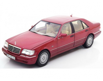 MERCEDES-BENZ S500 (W140) 1997 Red Metallic