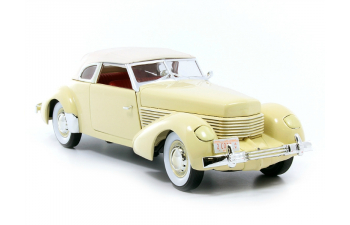 CORD 810 (1936), yellow with white roof