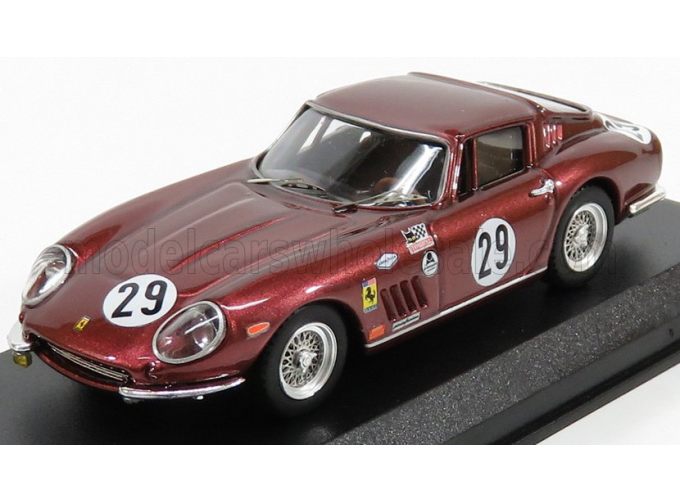 FERRARI 275 Gtb/4 №29 24h Daytona (1967) Gutierrez - Rebaque, Red