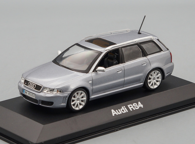 AUDI RS4 (B5) 1999-2001, silver