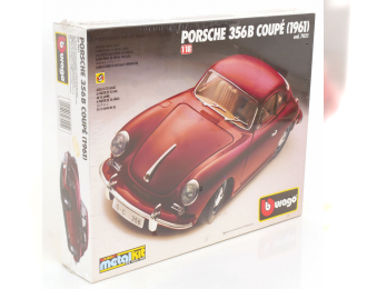 Сборная модель PORSCHE 356B Coupe (1961), dark red