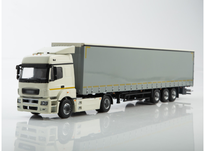 Камский грузовик 5490 с полуприцепом НЕФАЗ-93341