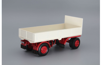 MERCEDES-BENZ UNIMOG 401 with Trailer (1951), white / beige / red